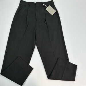 Everlane Women’s NWT Black Minimalist The Way-High Taper Pant 4/W29.25/L26.5